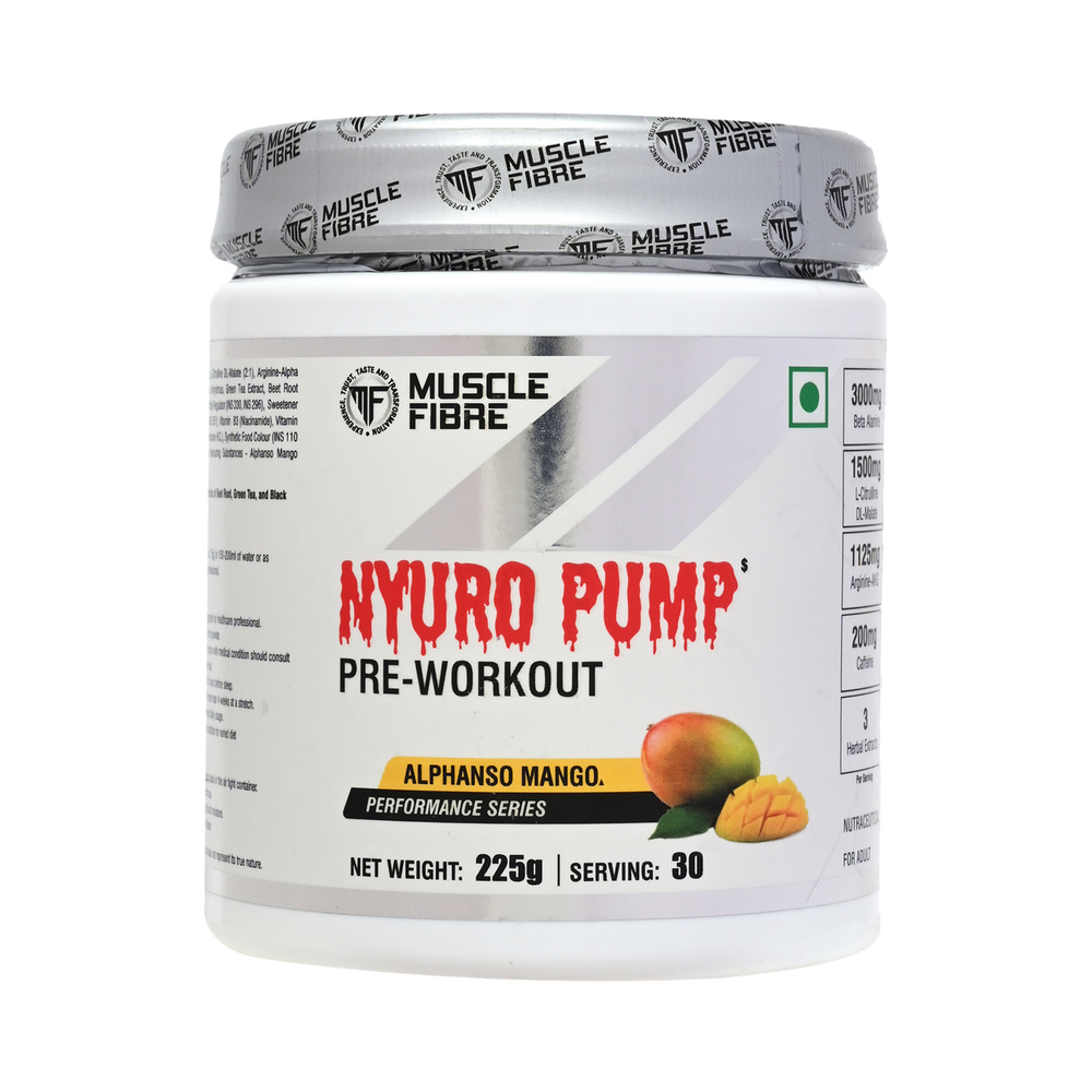 Nyuro Pump Pre Workout 225G