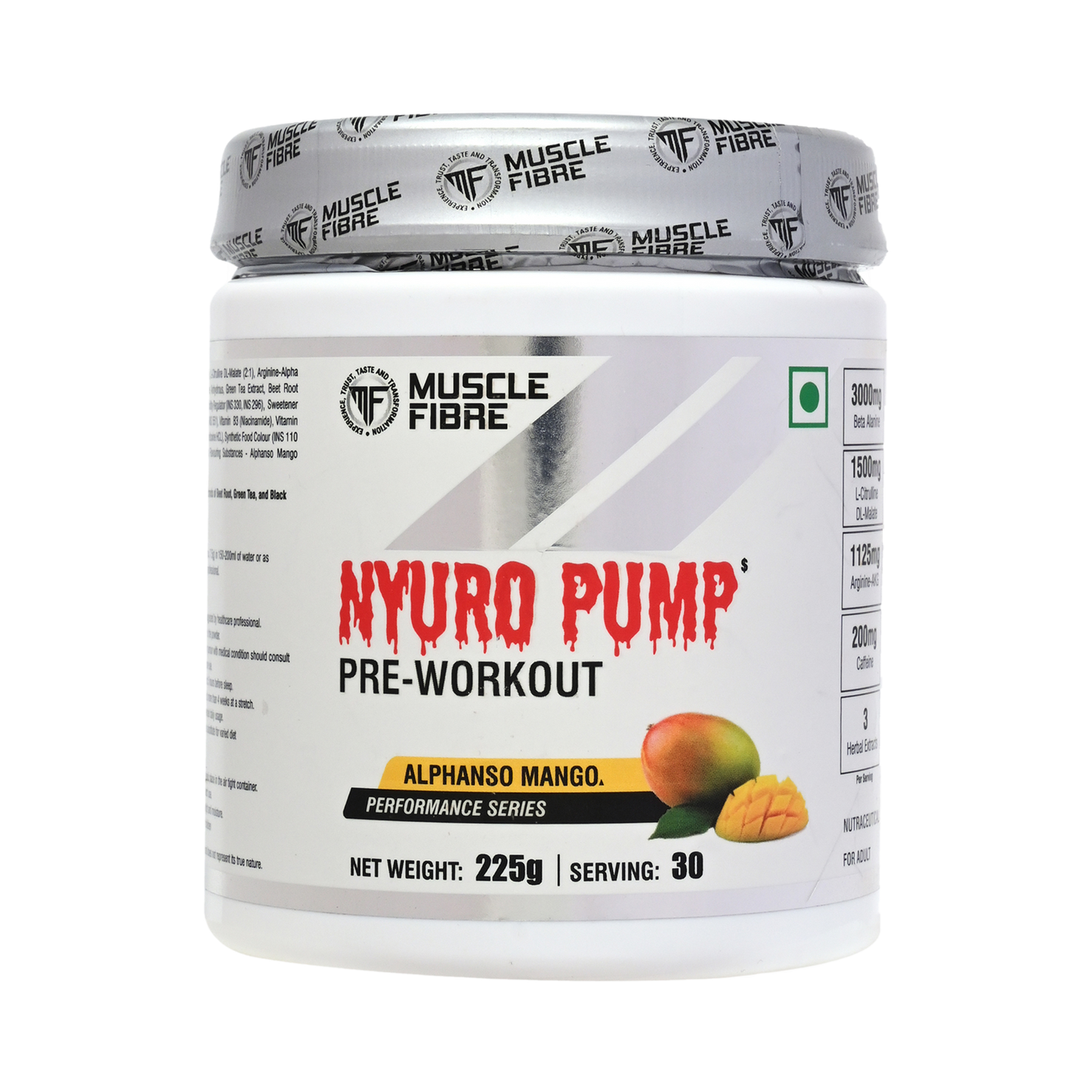 
                  
                    Nyuro Pump Pre Workout 225G
                  
                